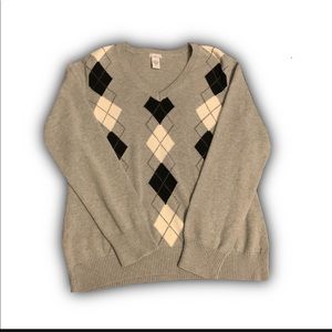 argyle sweater